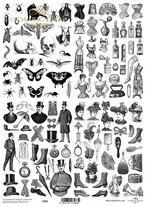 ITD Collection - Curiosities Clear Film