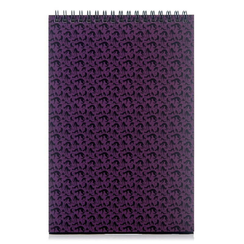 Conquest Journals - Waiting For the Night Top-Spiral Steno Notepad