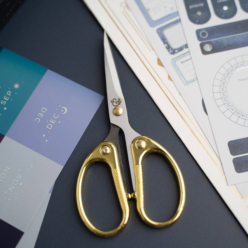 Archer and Olive - Gold-Handled Stationery Scissors