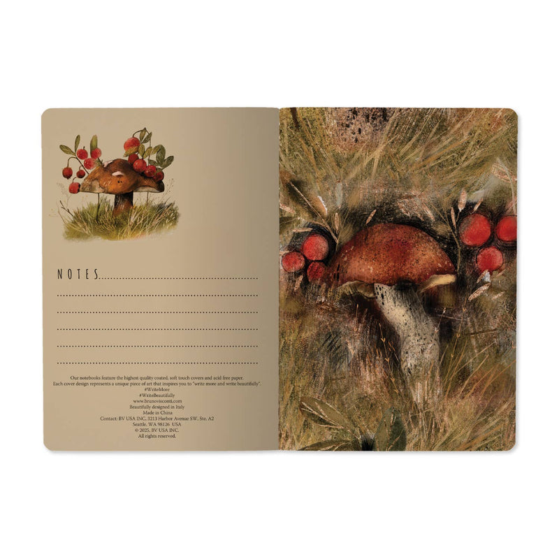 BV by Bruno Visconti - Mushroom Watercolor