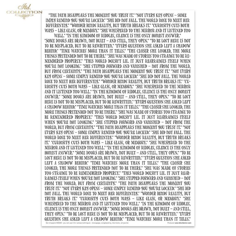 ITD Collection - Alice's Magic Vol. 1 Creative Set