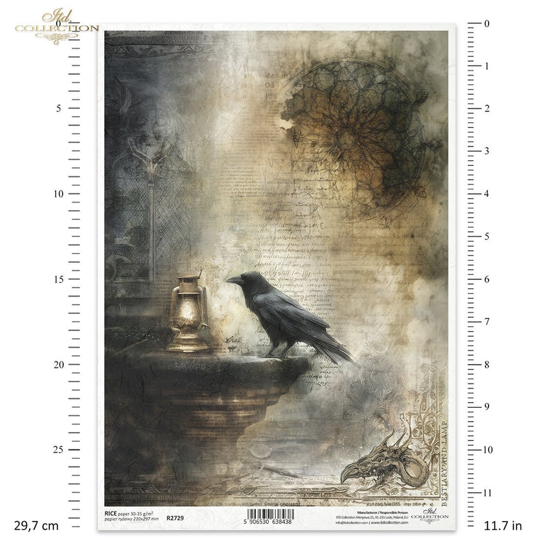 ITD Collection - Light & Shadow - Rice Paper - R2729