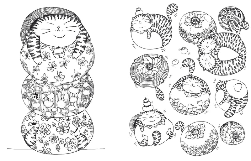 Lulu Mayo - A Million Cats Coloring Book