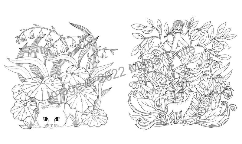 Maria Trolle - Moon Valley Coloring Book