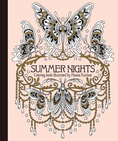 Hanna Karlzon - Summer Nights Coloring Book