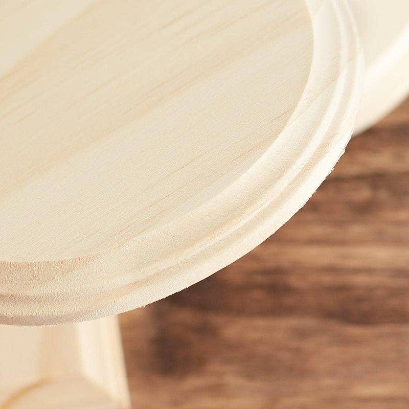 Root and Company - Bag of 3 Assorted Shape Unfinished Wood Plaques