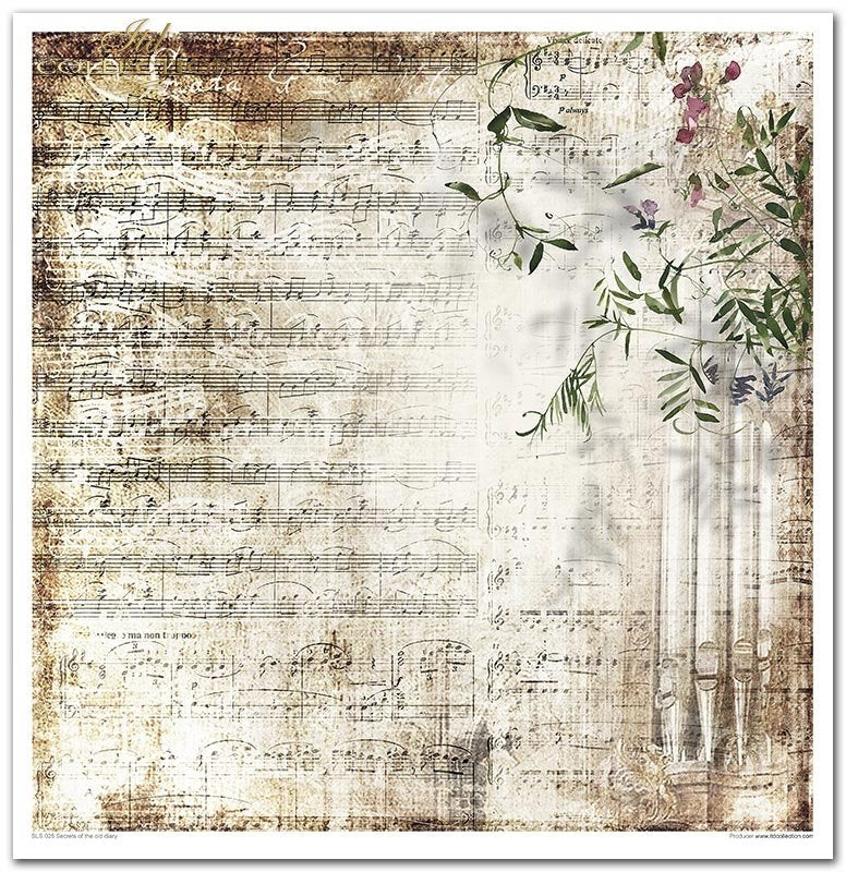 ITD Collection - Secrets of the Old Diary Scrapbooking Papers