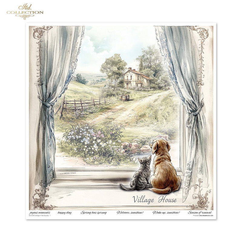 ITD Collection - Cottage in the Country Scrapbooking Papers