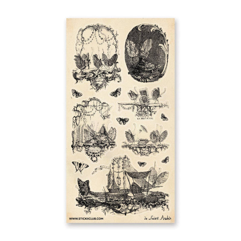 STICKII - Butterfly Soirée Sticker Sheet