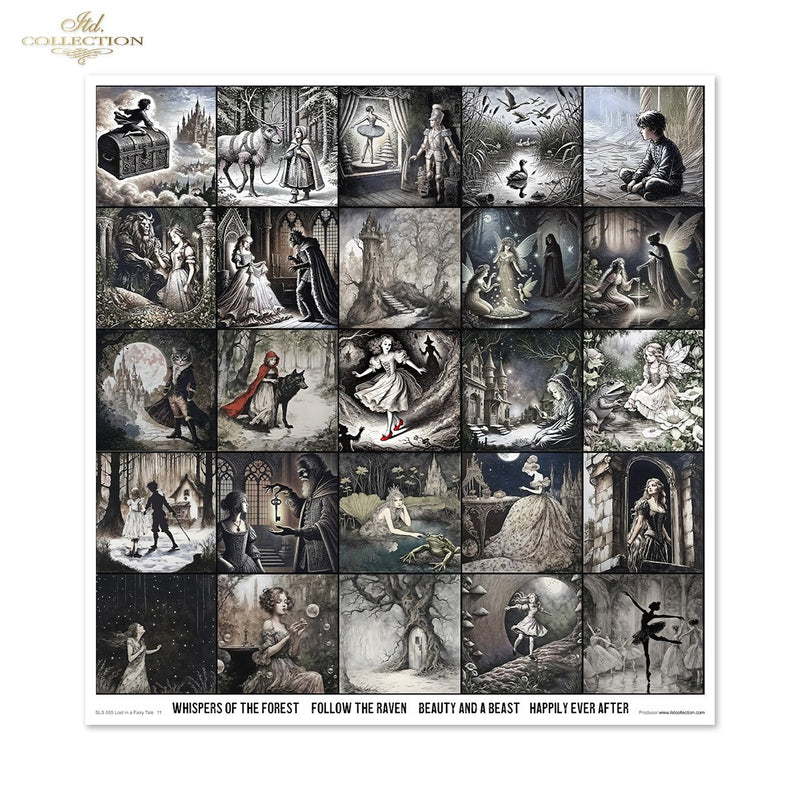ITD Collection - Lost in a Fairy Tale Scrapbooking Papers