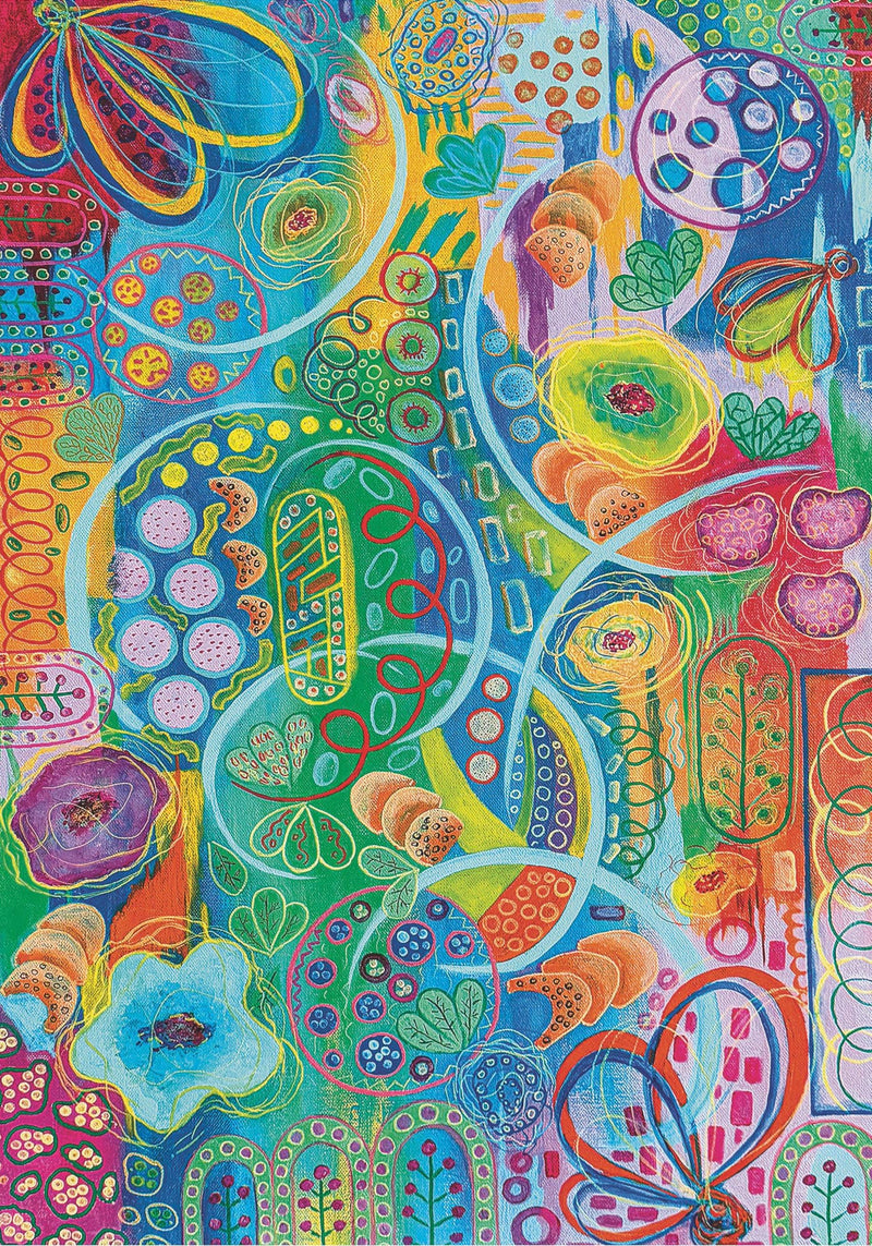 Art & Fable Puzzle Company - Nature Spirals - 1000pc Velvet-Touch Puzzle