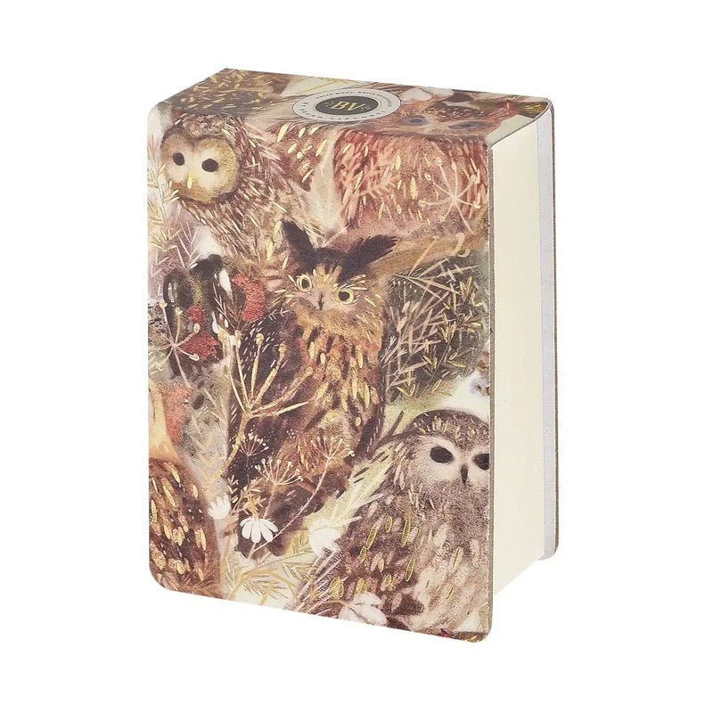BV by Bruno Visconti - A7 Tear-Away Notepad - Owls