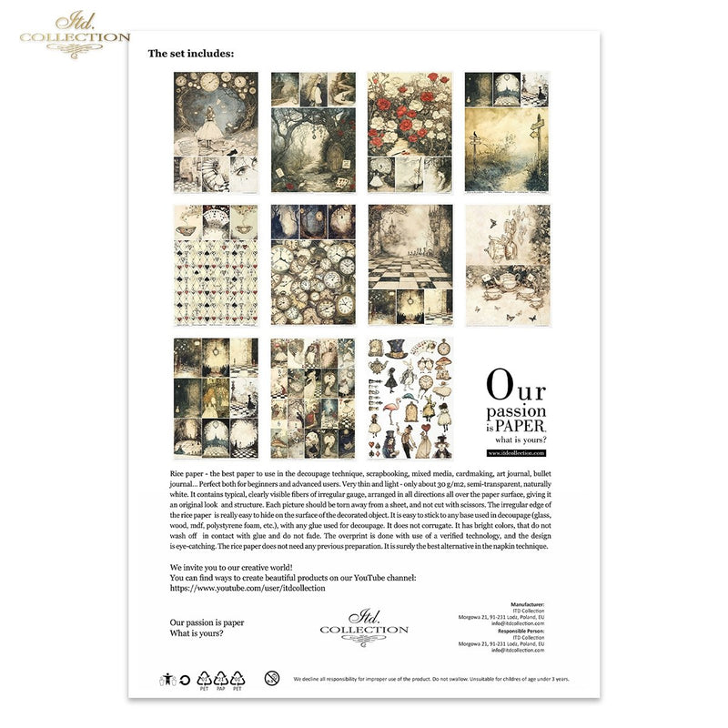 ITD Collection - Alice's Magic Vol. 2 Rice Paper Set