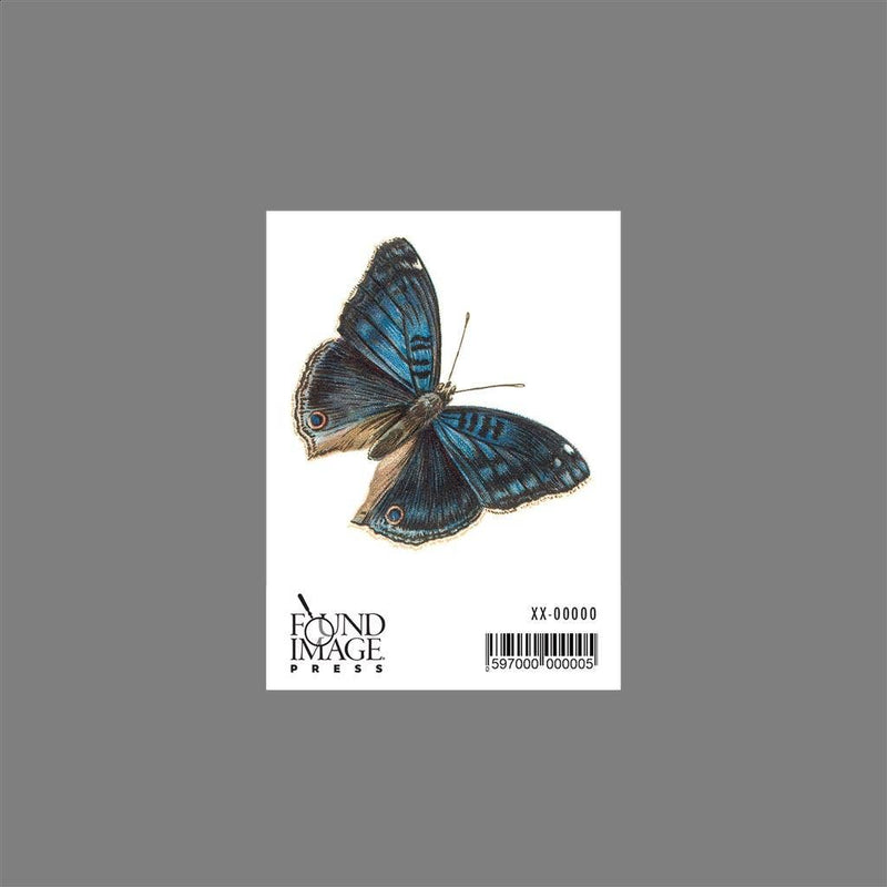 Found Image Press - Sticker - Blue Butterfly