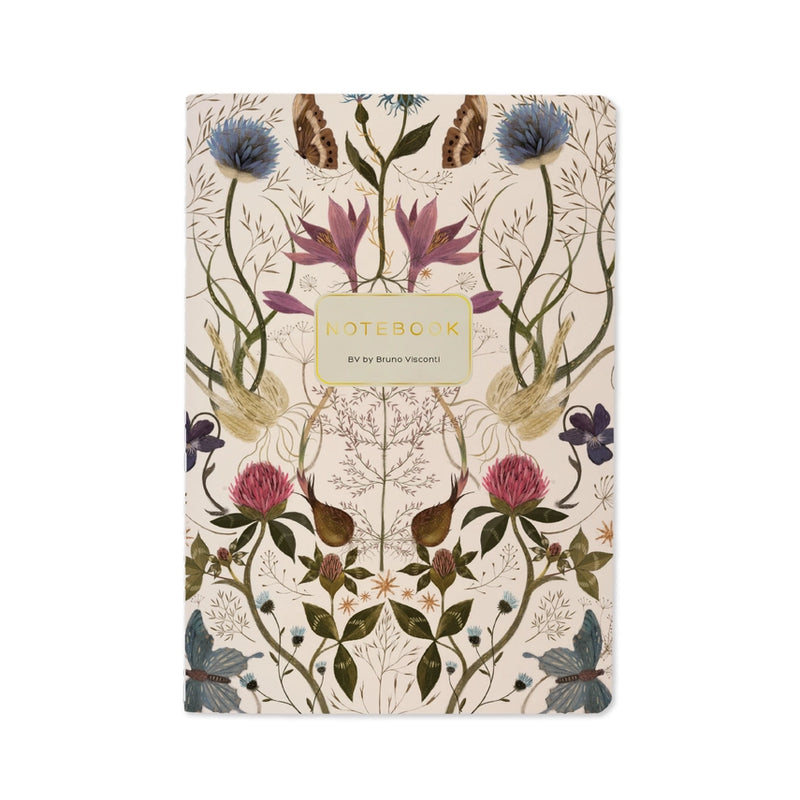 BV by Bruno Visconti - Symmetrical Flora Notebook