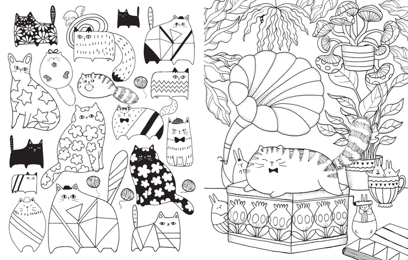 Lulu Mayo - A Million Cute Animals Coloring Book