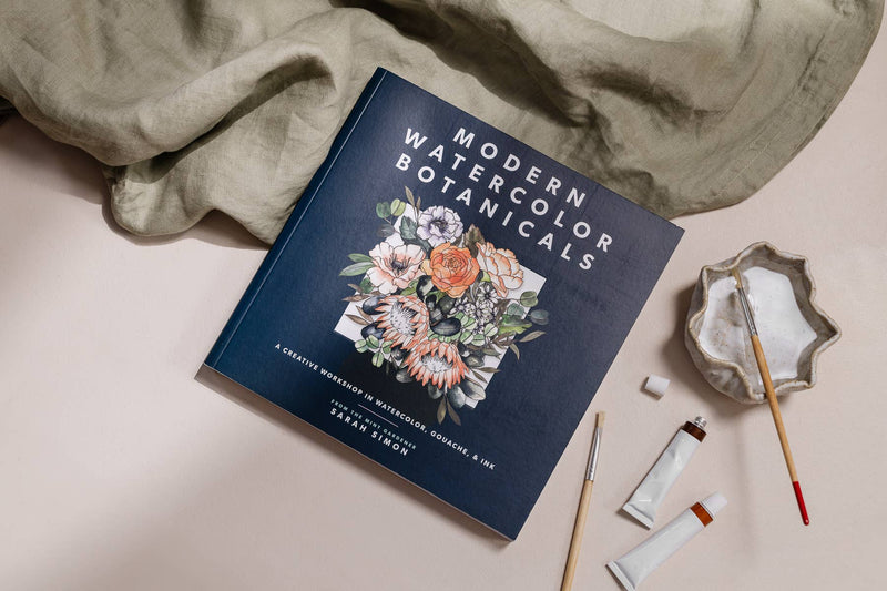 Sarah Simon - Modern Watercolor Botanicals