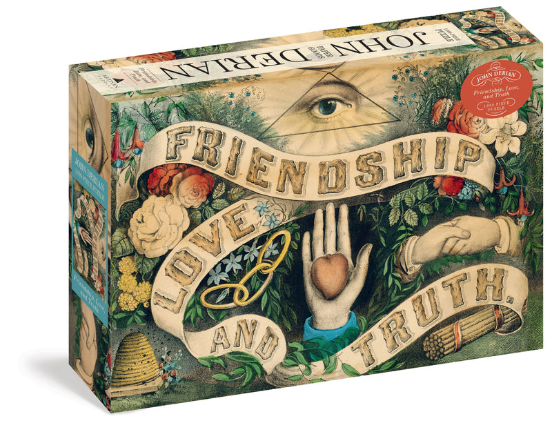 John Derian - Friendship, Love, and Truth 1000-Piece Puzzle