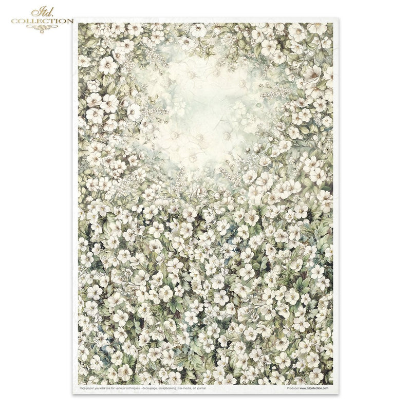 ITD Collection - Cottage in the Country Rice Paper Set