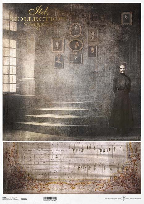 ITD Collection - Gothic Stories - Rice Paper