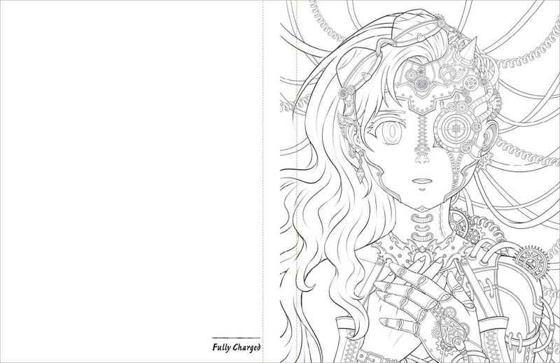 Printers Row - Creepy Cuties Manga Coloring Book