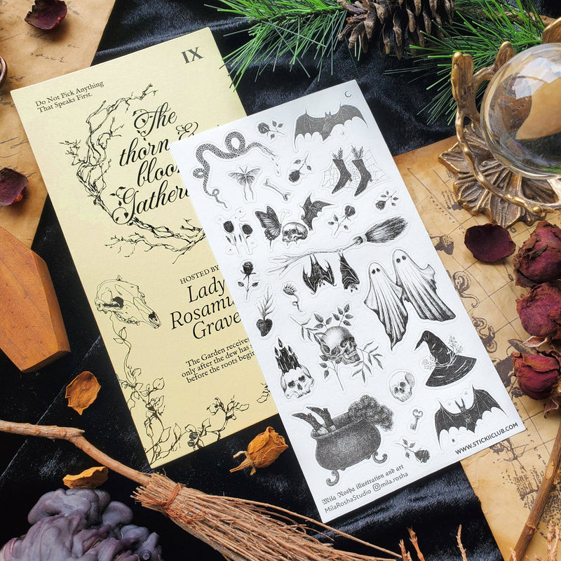STICKII - 2026 12 Nights of Halloween Advent Calendar - The Blackwood Estate Presents The Umbra Gala