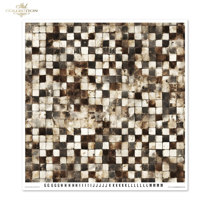 ITD Collection - Black & White Scrapbooking Papers