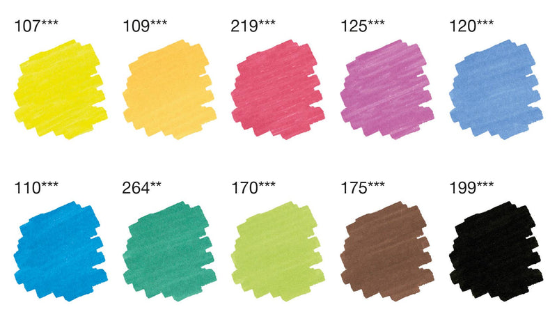 Faber-Castell - Pitt Artist Pen Dual Markers - Set of 10