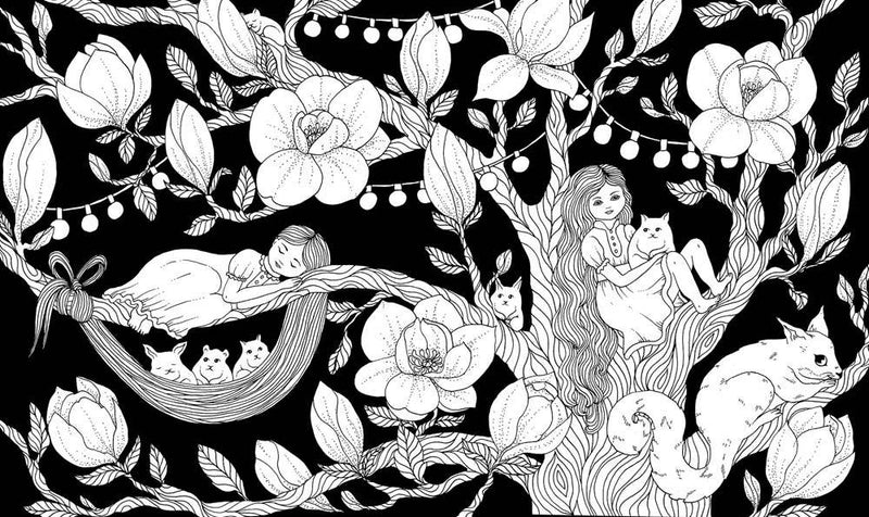 Maria Trolle - Nightfall Coloring Book