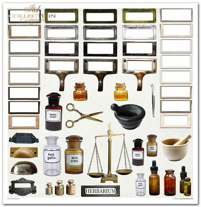 ITD Collection - Herbarium Scrapbooking Papers