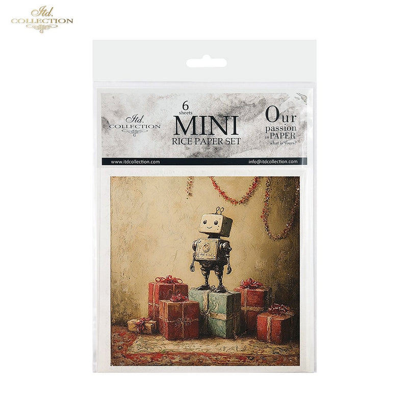 ITD Collection - Rice Paper Set Mini - Retro Toys