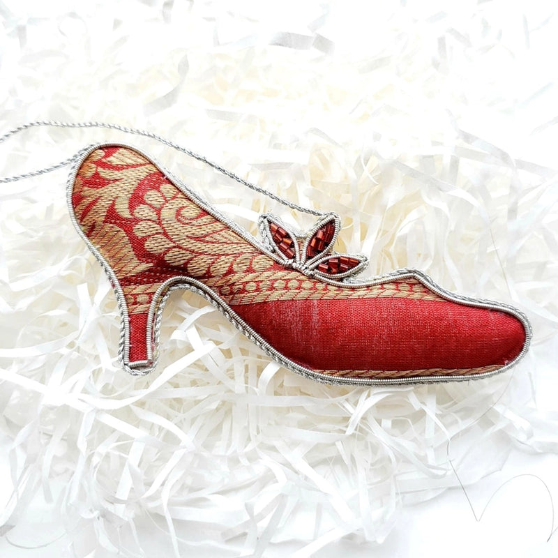 BoutiqueByMariam - Embroidered Shoe Hanging Ornament