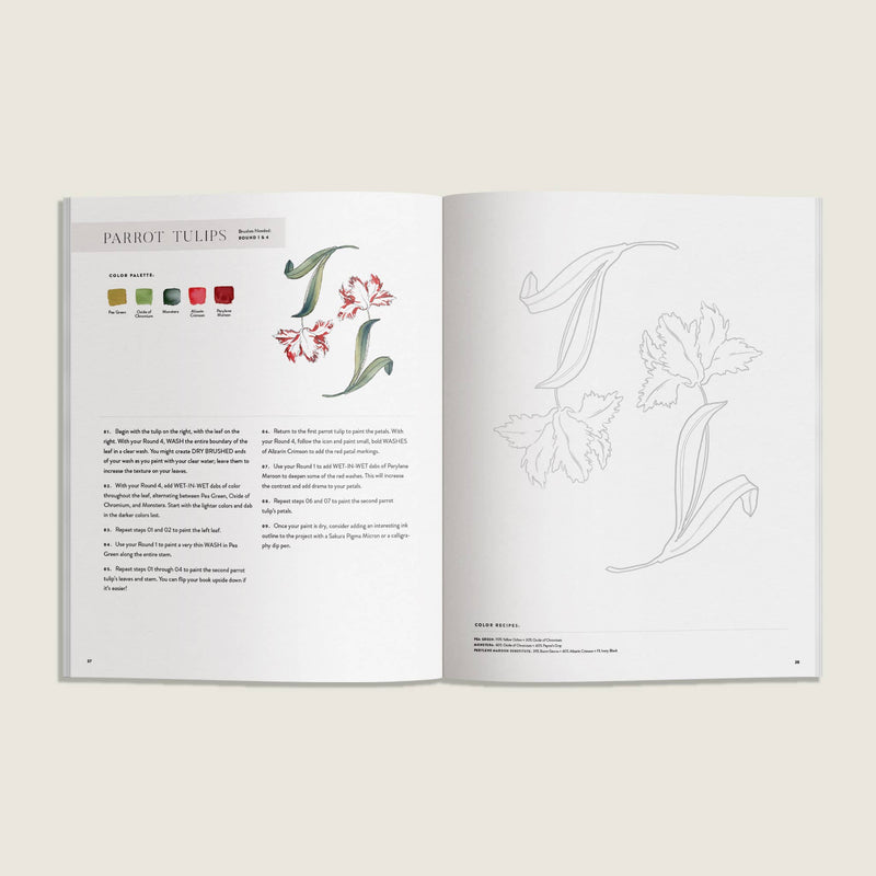 Sarah Simon - Watercolor Workbook 3