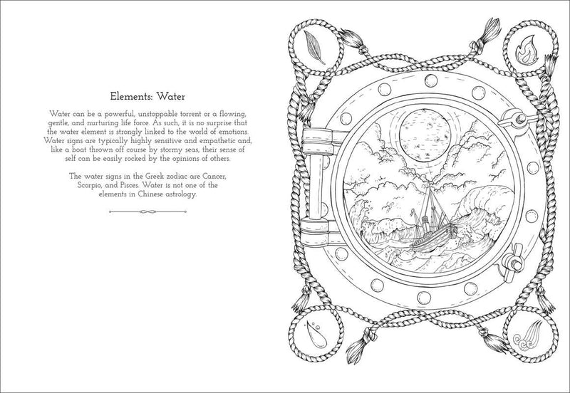 Ana Jarén - Astrology Coloring Book