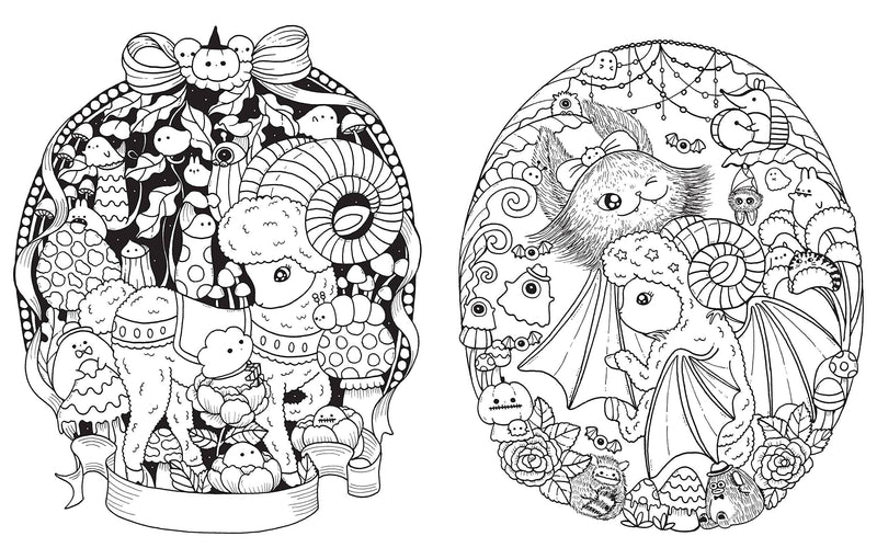 Lulu Mayo - A Million Little Monsters Coloring Book