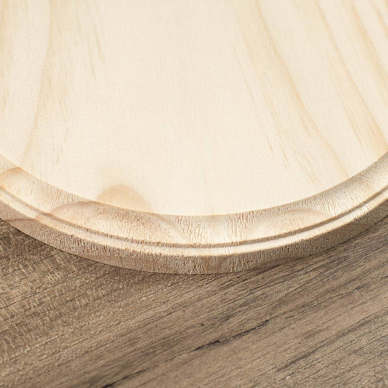 Root and Company - 8" x 3/4" Thick Unfinished Wood Blank Round Circle Plaque