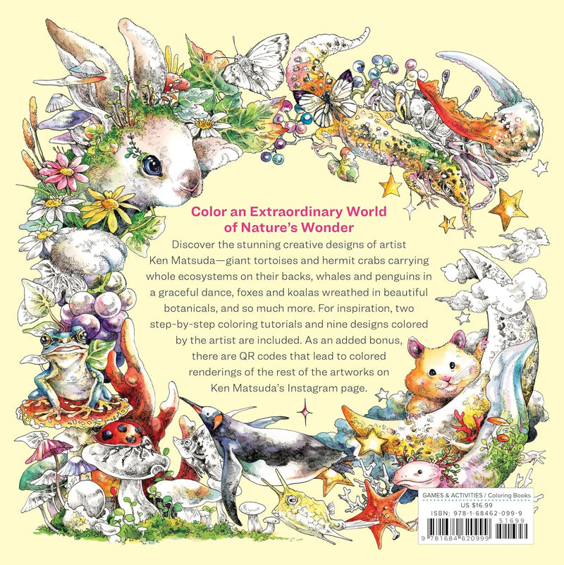 Ken Matsuda - Ecotopia: Color a World of Wonder