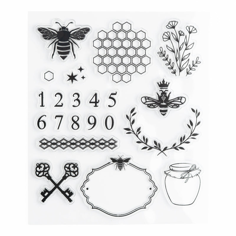 Archer and Olive - Keeper of Bees Acrylic Stamp Set