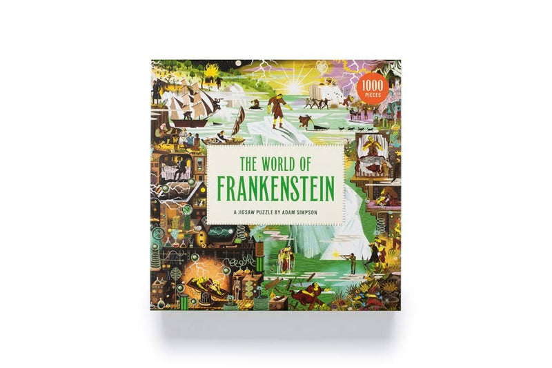 Lawrence King - The World of Frankenstein 1000 Piece Puzzle