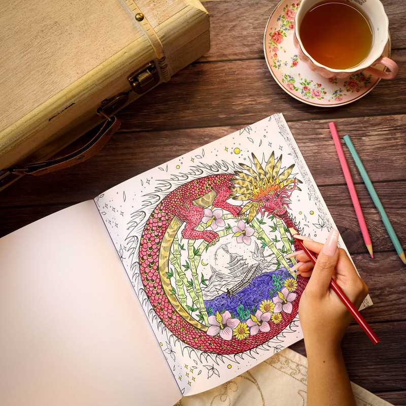 Melpomeni Chatzipanagiotou - Dream Voyage: A Fantasy Coloring Journey