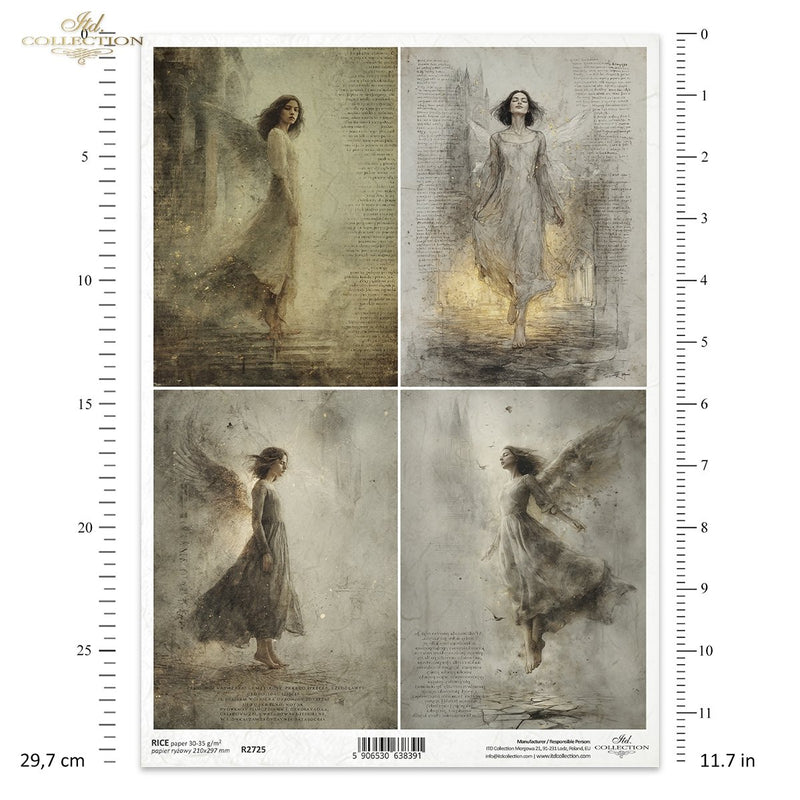 ITD Collection - Light & Shadow - Rice Paper - R2725