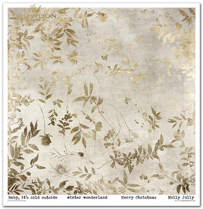 ITD Collection - Victorian Christmas Scrapbooking Papers