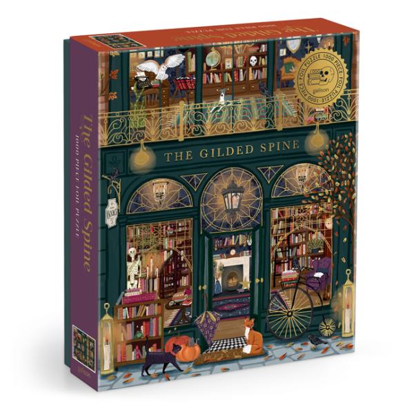 Galison - Sally Wilson - Gilded Spine 1000 Piece Foil Puzzle