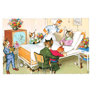 Delightfully Dressed Cats Postcard Box - Everyday Boxed Postcards - Root & Company