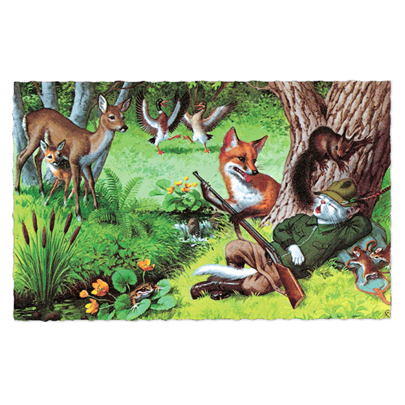 Delightfully Dressed Cats Postcard Box - Everyday Boxed Postcards - Root & Company