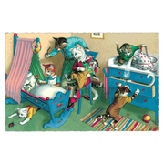 Delightfully Dressed Cats Postcard Box - Everyday Boxed Postcards - Root & Company