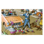 Delightfully Dressed Cats Postcard Box - Everyday Boxed Postcards - Root & Company