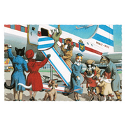 Delightfully Dressed Cats Postcard Box - Everyday Boxed Postcards - Root & Company