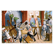 Delightfully Dressed Cats Postcard Box - Everyday Boxed Postcards - Root & Company