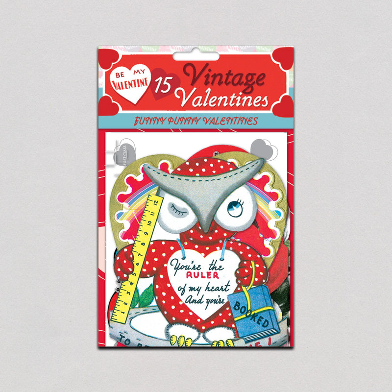 Laughing Elephant - Funny Punny Valentines - Valentines Greeting Card Packet